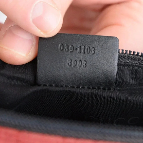 Gucci GG Canvas Red Boat  Pochette Mini Bag Purse - Picture 10 of 16